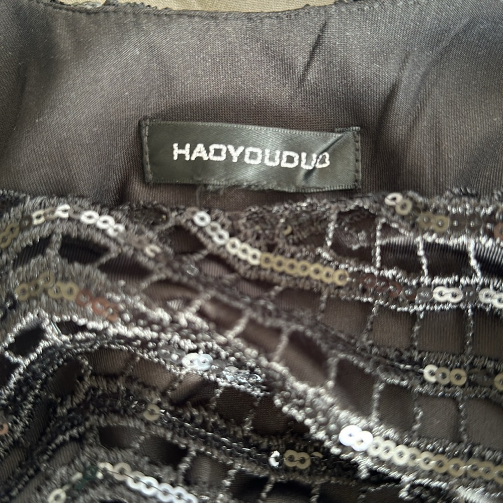 Haoyouduo Sequin Scalloped Dress Size Medium - Picture 7 of 10